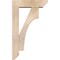 Ekena Millwork Westlake Slat Smooth Bracket w/ Offset Brace, Douglas Fir, 5 1/2"W x 18"D x 30"H BKT0604X18X30WTL06SDF - alternate 2